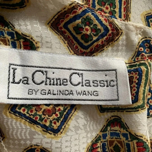 VINTAGE La Chine Classic by Galinda Wang Blouse - Picture 6 of 7